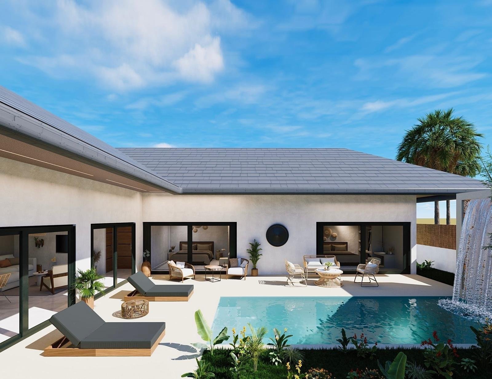 Siam Harmony Residence — villa with private pool in Lamai, Koh Samui